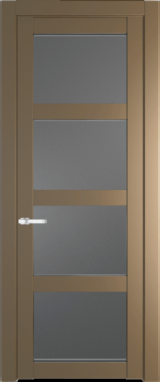 Межкомнатная дверь Profil Doors 1.4.2 PD Графит Перламутр золото