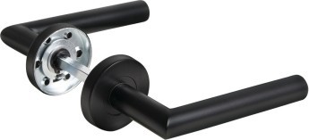 Ручка Fuaro (Фуаро) раздельная R.DSS201-0204/19 (INOX 201) BLACK
