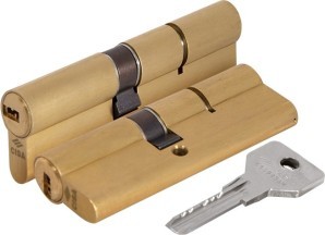 Цилиндровый Cisa (Чиза) механизм ASIX OE300-32.00 (90 мм/30+10+50), ЛАТУНЬ