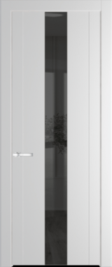 Межкомнатная дверь Profil Doors 1.9 P Зеркало серое Крем Вайт (RAL 120-02)