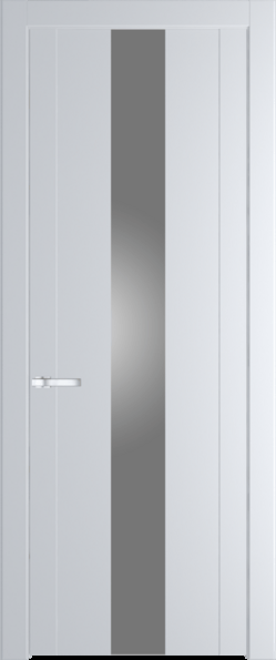 Межкомнатная дверь Profil Doors 1.9 P Lacobel Серебряный лак Вайт (RAL 110 96 02)