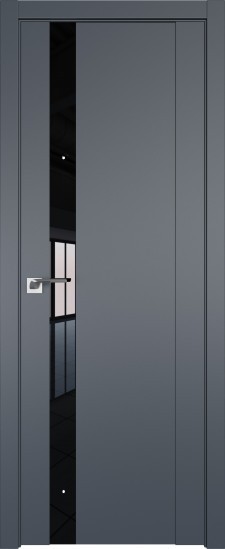 62U Антрацит стекло Lacobel Черный лак