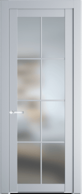 Межкомнатная дверь Profil Doors 1.1.2 (p.8) Матовое Лайт Грей (RAL 870-01)