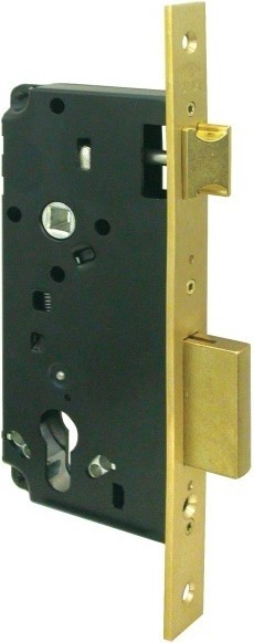 Корпус Cisa (Чиза) врезного замка с защёлкой 5C.110.60 (с отв. планкой)