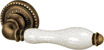 Ручка Armadillo (Армадилло) раздельная R.CL55.Silvia (Silvia CL1) OB/CRP-213 античная бронза/кракелюр
