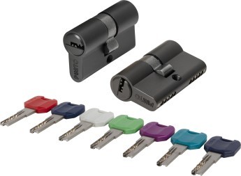 Цилиндровый Punto (Пунто) механизм MaxPro7000Key 52mm (21+10+21) BL черный 7key