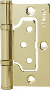 Петля Punto (Пунто) универсальная без врезки IN3200W PB (200-2B 75x2,5) латунь