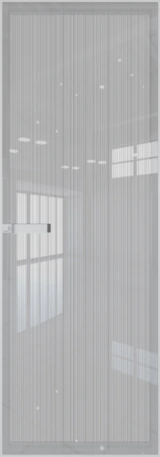 Алюминиевая дверь Profil Doors 1AGN Вайт Узор Страйп