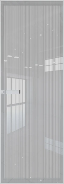 Алюминиевая дверь Profil Doors 1AGN Вайт Узор Страйп