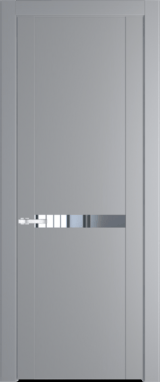 Межкомнатная дверь Profil Doors 1.4 P Зеркало Смоки (RAL 870-02)