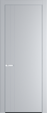 Межкомнатная дверь Profil Doors 12 PE Лайт Грей (RAL 870-01) Серебро