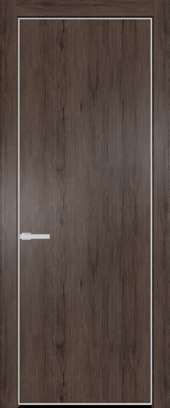Межкомнатная дверь Profil Doors Orange 1 NE.O Дуб Тобакко Белый матовый RAL9003