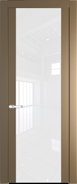 Межкомнатная дверь Profil Doors 1.7 P Лак классик Перламутр золото