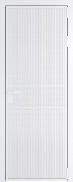 Алюминиевая дверь Profil Doors 2 AG Вайт Мору Белый