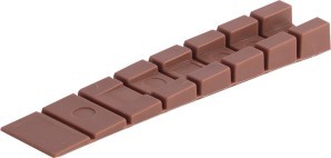 Клин монтажный Ajax (Аякс) с отломом LM/DSF-100 BR коричневый (2 шт)