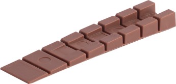 Клин монтажный Ajax (Аякс) с отломом LM/DSF-100 BR коричневый (2 шт)