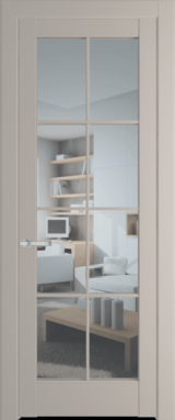 Межкомнатная дверь Profil Doors 4.1.2 (p.8) Сэнд Прозрачное
