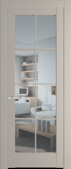 Межкомнатная дверь Profil Doors 4.1.2 (p.8) Сэнд Прозрачное