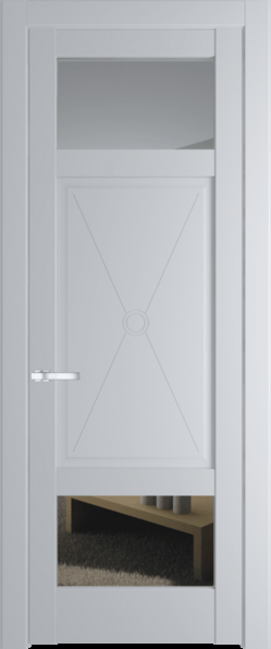 Межкомнатная дверь Profil Doors 1.3.2 PM Прозрачное Лайт Грей (RAL 870-01)