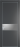 Межкомнатная дверь Profil Doors 17 PA Серебро Lacobel Серебряный лак Графит (Pantone 425С)