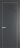 Межкомнатная дверь Profil Doors 25 PA Серебро Графит (Pantone 425С)