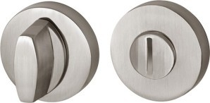 Ручка Armadillo (Армадилло) поворотная BK6.R.URB52 (WC-BOLT BK6/URB) SN-3 матовый никель