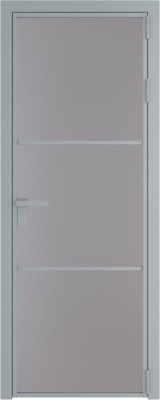 Алюминиевая дверь Profil Doors 13 AG Серебро Монохром серый