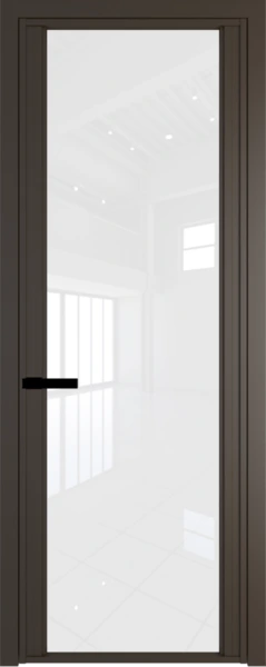 Алюминиевая дверь Profil Doors 2AGP Деорэ Белый триплекс