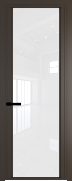 Алюминиевая дверь Profil Doors 2AGP Деорэ Белый триплекс