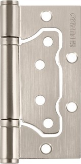Петля Fuaro (Фуаро) универсальная без врезки IN4300W SN (300-2BB 100x2) мат. никель