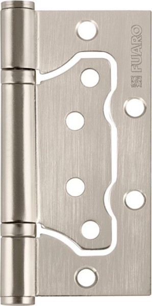 Петля Fuaro (Фуаро) универсальная без врезки IN4300W SN (300-2BB 100x2) мат. никель