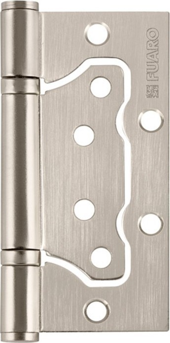 Петля Fuaro (Фуаро) универсальная без врезки IN4300W SN (300-2BB 100x2) мат. никель