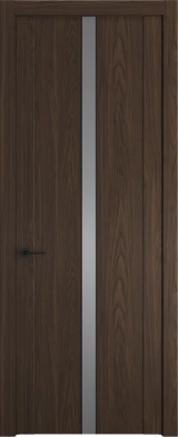 Межкомнатная дверь Profil Doors Orange 1.8N.O Орех Шоколад Монохром серебро (серебро матлак)