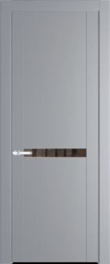 Межкомнатная дверь Profil Doors 1.4 P Зеркало бронзовое Смоки (RAL 870-02)