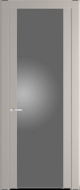 Межкомнатная дверь Profil Doors 1.7 P Lacobel Серебряный лак Сэнд