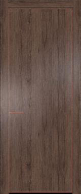 Межкомнатная дверь Profil Doors Orange 1 NE.O Дуб Тобакко Бронза