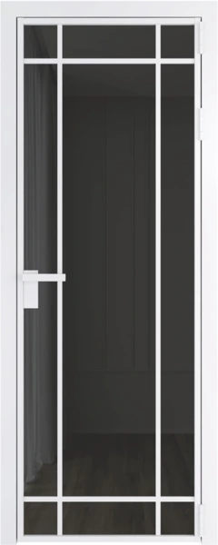 Алюминиевая дверь Profil Doors 5 AG Вайт Тонированное