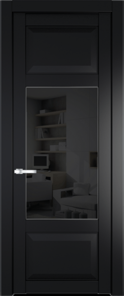 Межкомнатная дверь Profil Doors 1.3.3 PD Черное тонированное Блэк
