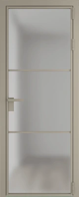 Алюминиевая дверь Profil Doors 13 AG Никель матовый Матовое