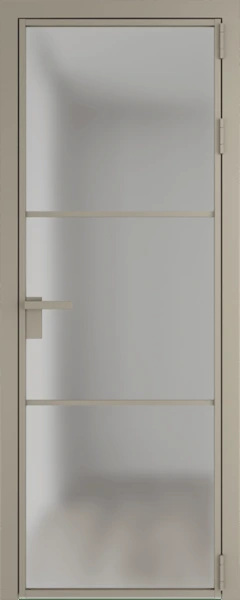 Алюминиевая дверь Profil Doors 13 AG Никель матовый Матовое
