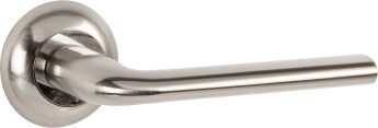 Ручка Punto (Пунто) раздельная R.TL54.NEXT 140mm SN/CP-3 матовый никель/хром