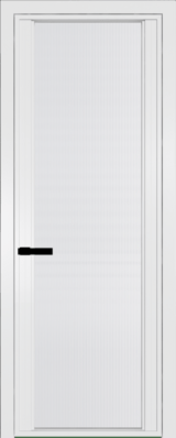 Алюминиевая дверь Profil Doors 2AGP Вайт Мору белое