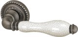Ручка Armadillo (Армадилло) раздельная R.CL55.Silvia (Silvia CL1) AS/СRP-109 античное серебро/кракелюр