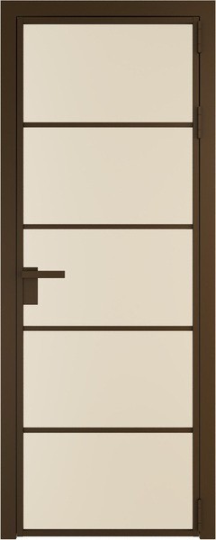 Алюминиевая дверь Profil Doors 14 AG Деорэ Монохром жемчуг