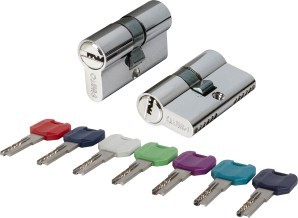 Цилиндровый Punto (Пунто) механизм MaxPro7000Key 52mm (21+10+21) SSC сатин.хром 7key
