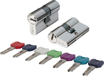 Цилиндровый Punto (Пунто) механизм MaxPro7000Key 52mm (21+10+21) SSC сатин.хром 7key