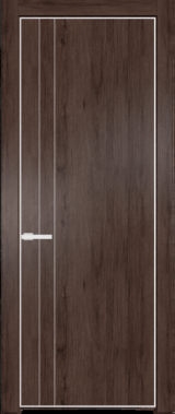 Межкомнатная дверь Profil Doors 12 NE Дуб Тобакко Белый матовый RAL9003