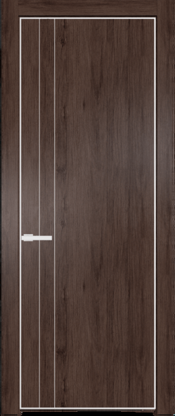 Межкомнатная дверь Profil Doors 12 NE Дуб Тобакко Белый матовый RAL9003
