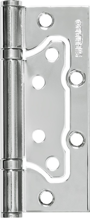 Петля Fuaro (Фуаро) универсальная без врезки IN4300W CP (300-2BB 100x2) (хром)