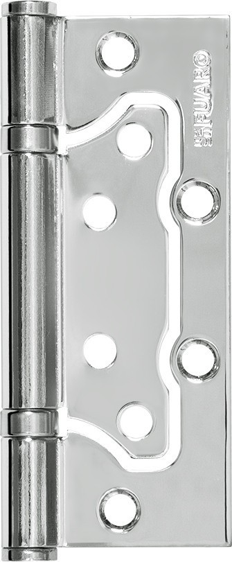 Петля Fuaro (Фуаро) универсальная без врезки IN4300W CP (300-2BB 100x2) (хром)